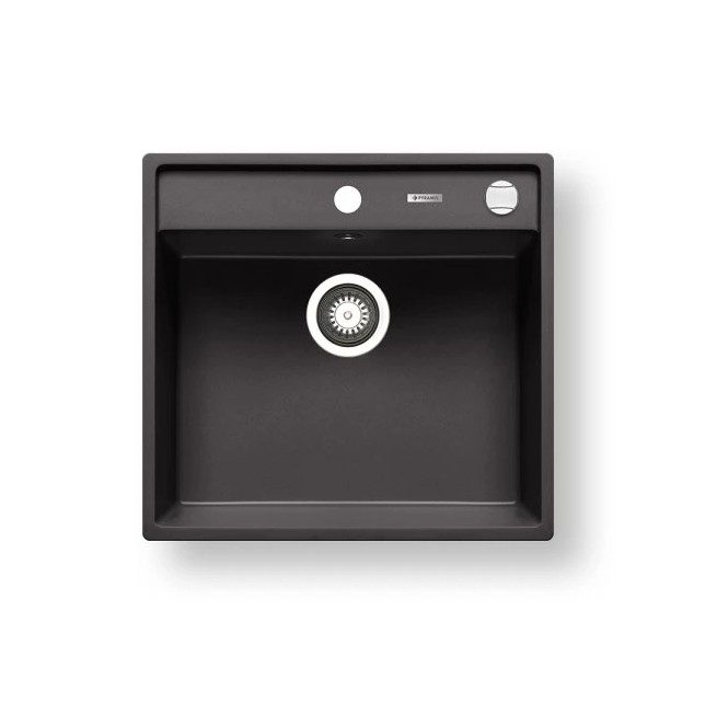 Pyramis 70168301 - Gootsteen CAMEA 50x53 cm graniet/zwart