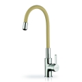 Pyramis 90938101 - Keukenkraan met flexibel uitloop FLESSI beige