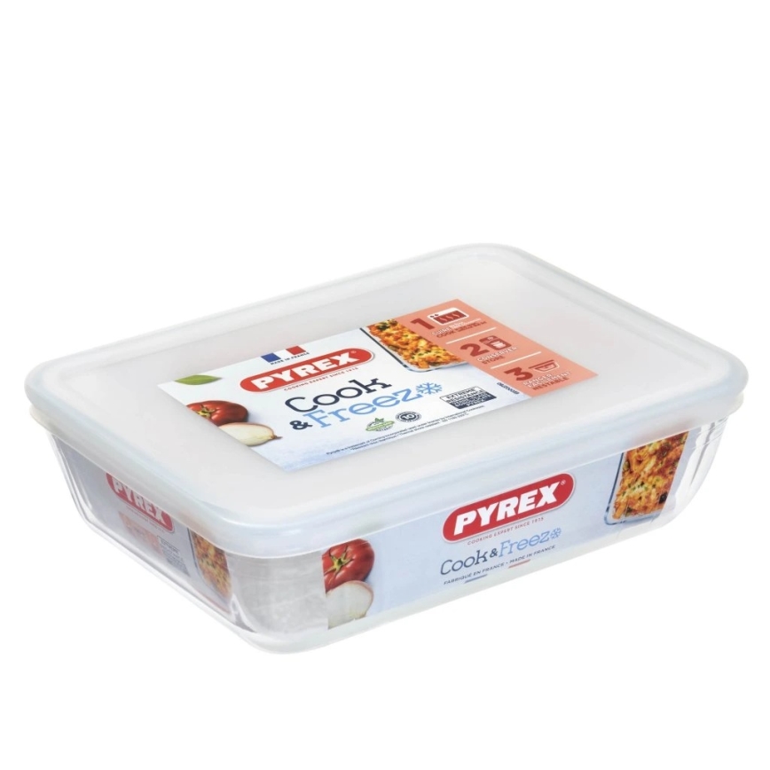 PYREX glazen bewaardoos 1,5 l
