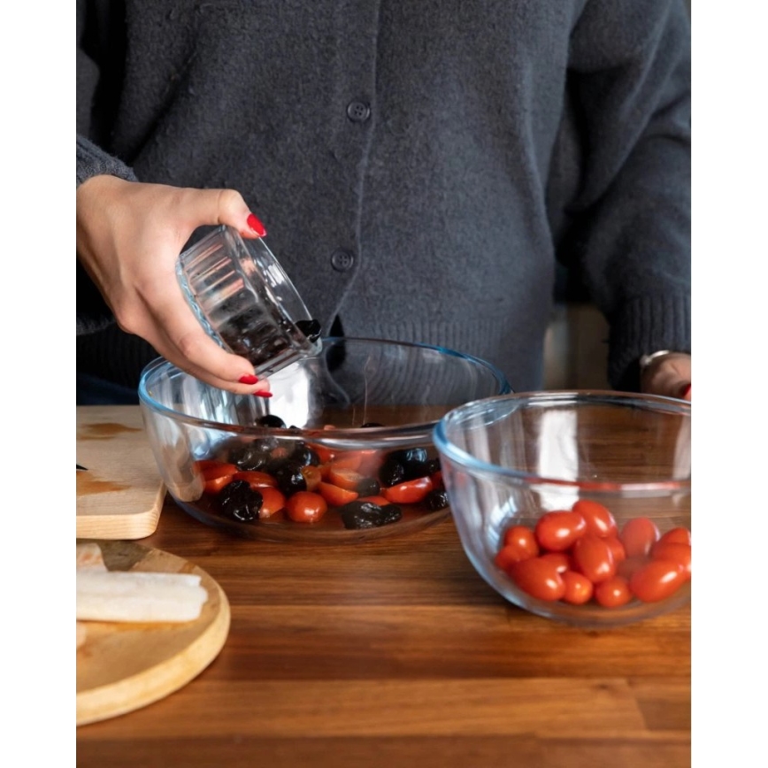 PYREX ovenschaal met deksel 3 l