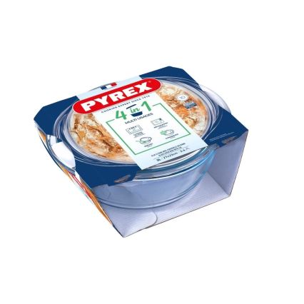 PYREX ovenschaal met deksel 3 l