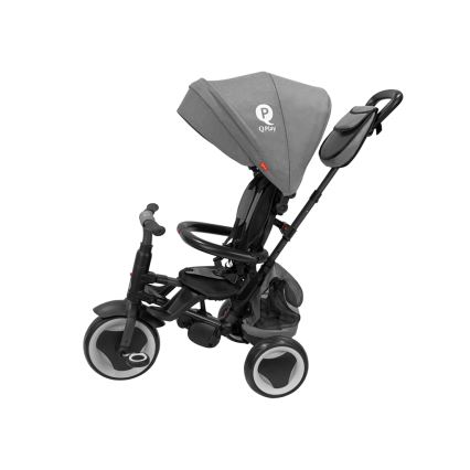 QPlay - 3-in-1 kinderdriewieler RITO EVA PLUS grijs