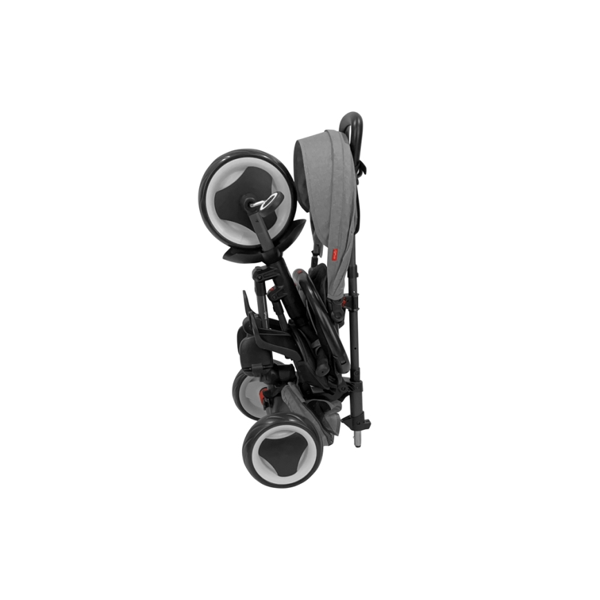 QPlay - 3-in-1 kinderdriewieler RITO EVA PLUS grijs