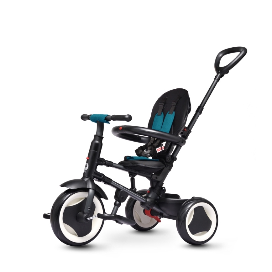 QPlay - 3-in-1 kinderdriewieler RITO EVA PLUS turkoois
