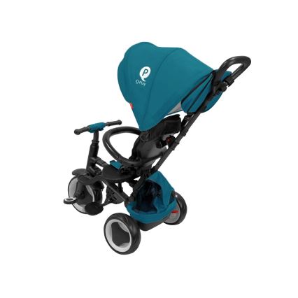 QPlay - 3-in-1 kinderdriewieler RITO EVA PLUS turkoois