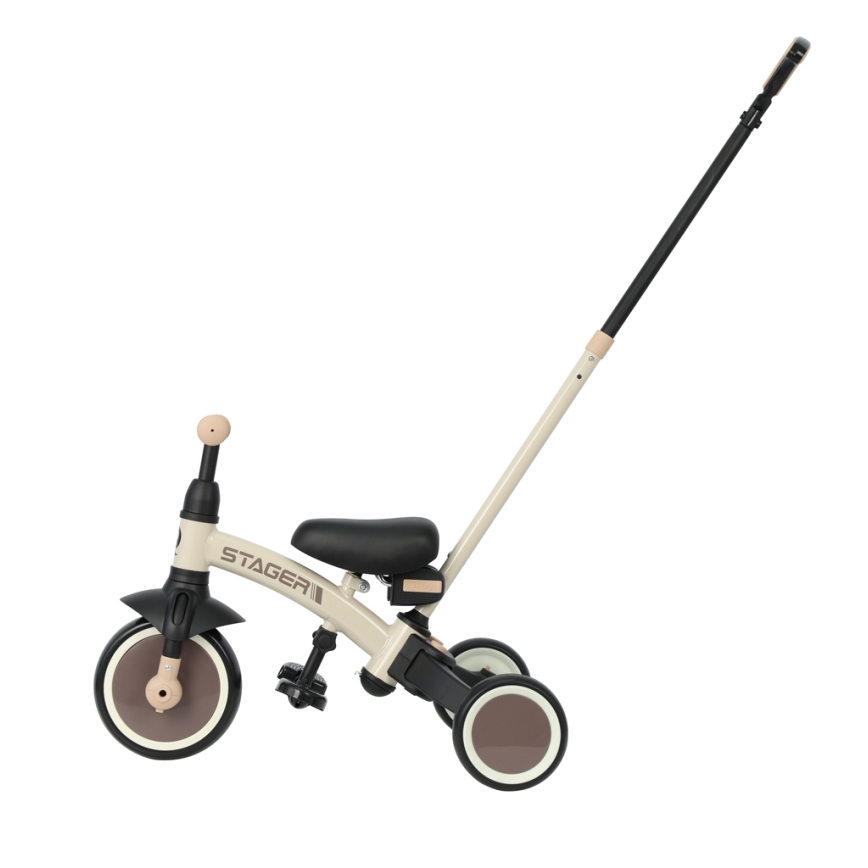 QPlay - 3-in-1 kinderdriewieler STAGER beige