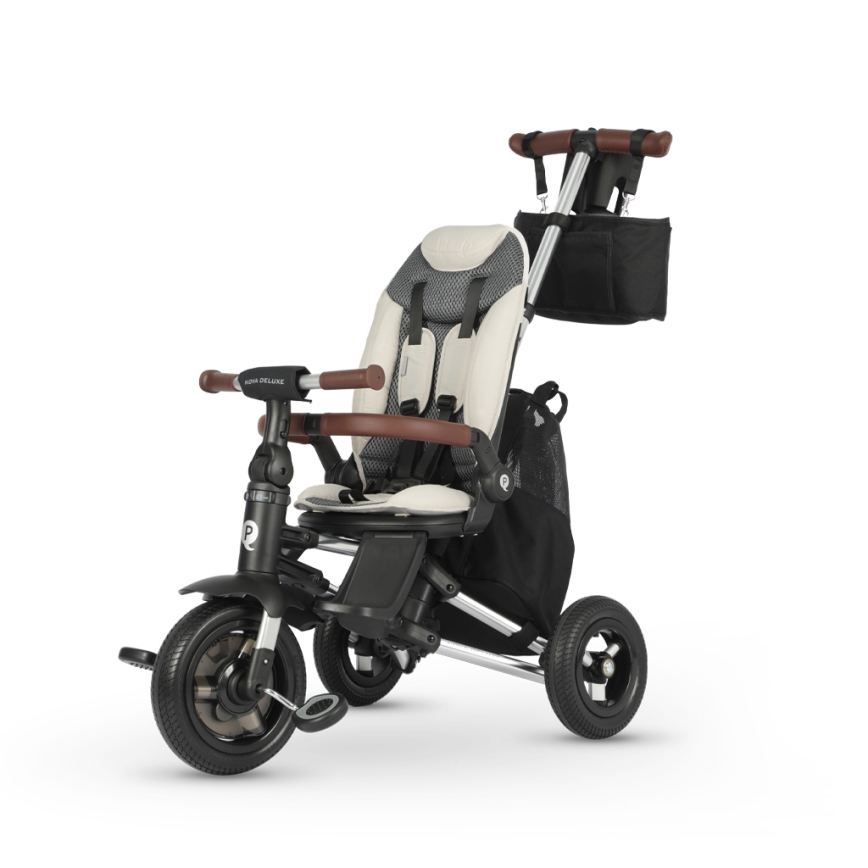 QPlay - 5-in-1 kinderdriewieler NOVA DELUXE beige