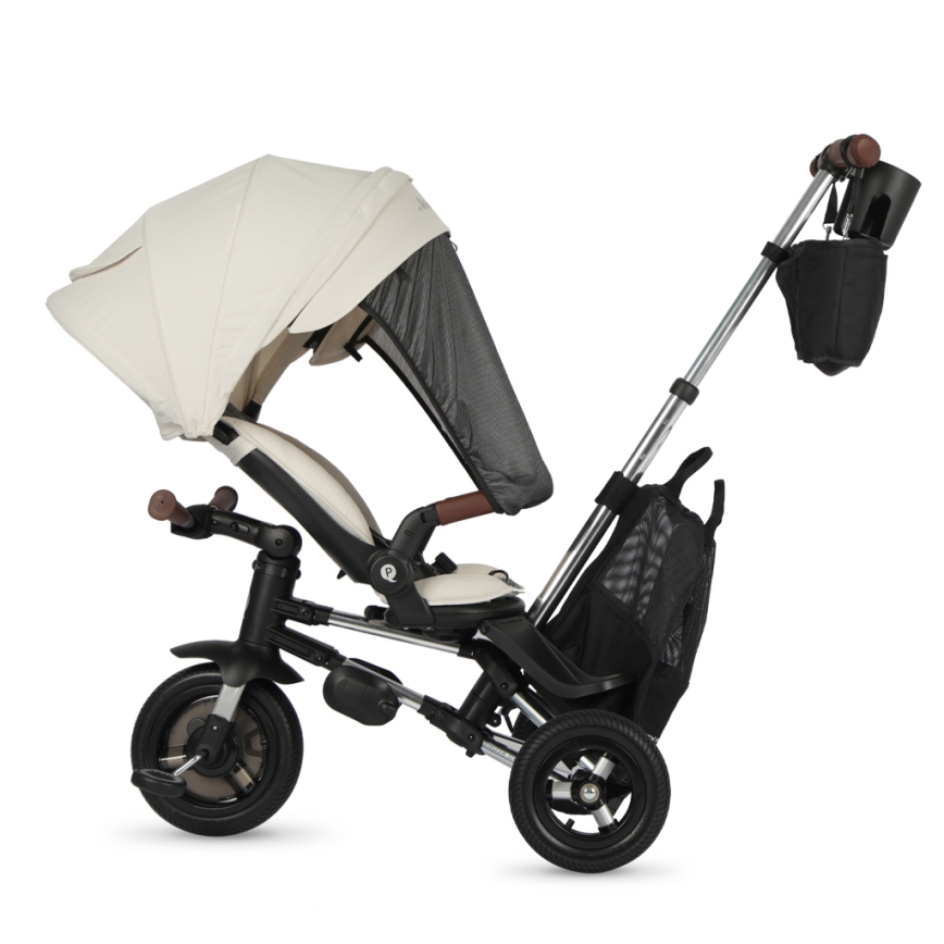 QPlay - 5-in-1 kinderdriewieler NOVA DELUXE beige