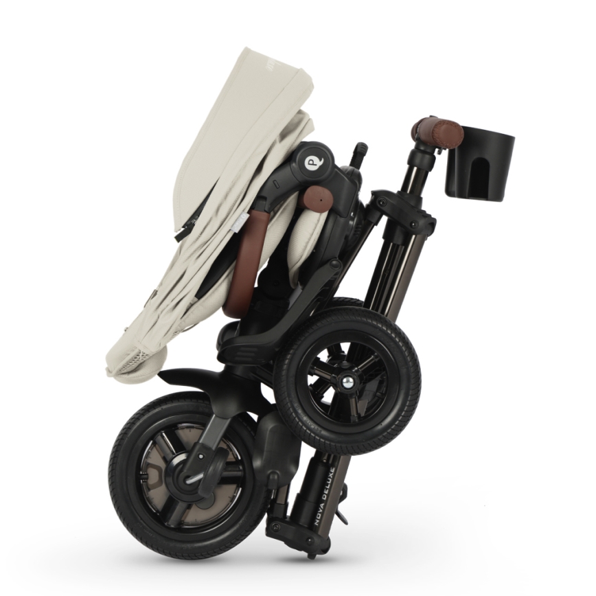 QPlay - 5-in-1 kinderdriewieler NOVA DELUXE beige
