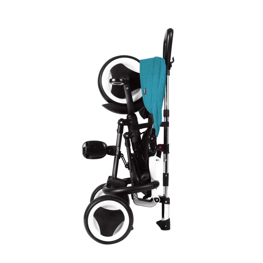 QPlay - Driewieler voor kinderen 3in1 RITO EVO turquoise