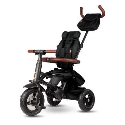 QPlay - Driewieler voor kinderen RITO DELUXE (Limited special edition) zwart
