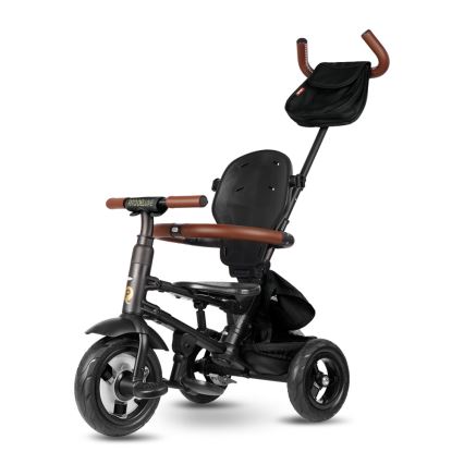QPlay - Driewieler voor kinderen RITO DELUXE (Limited special edition) zwart