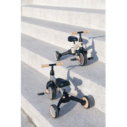 QPlay - Kinderdriewieler 3-in-1 STAGER zwart