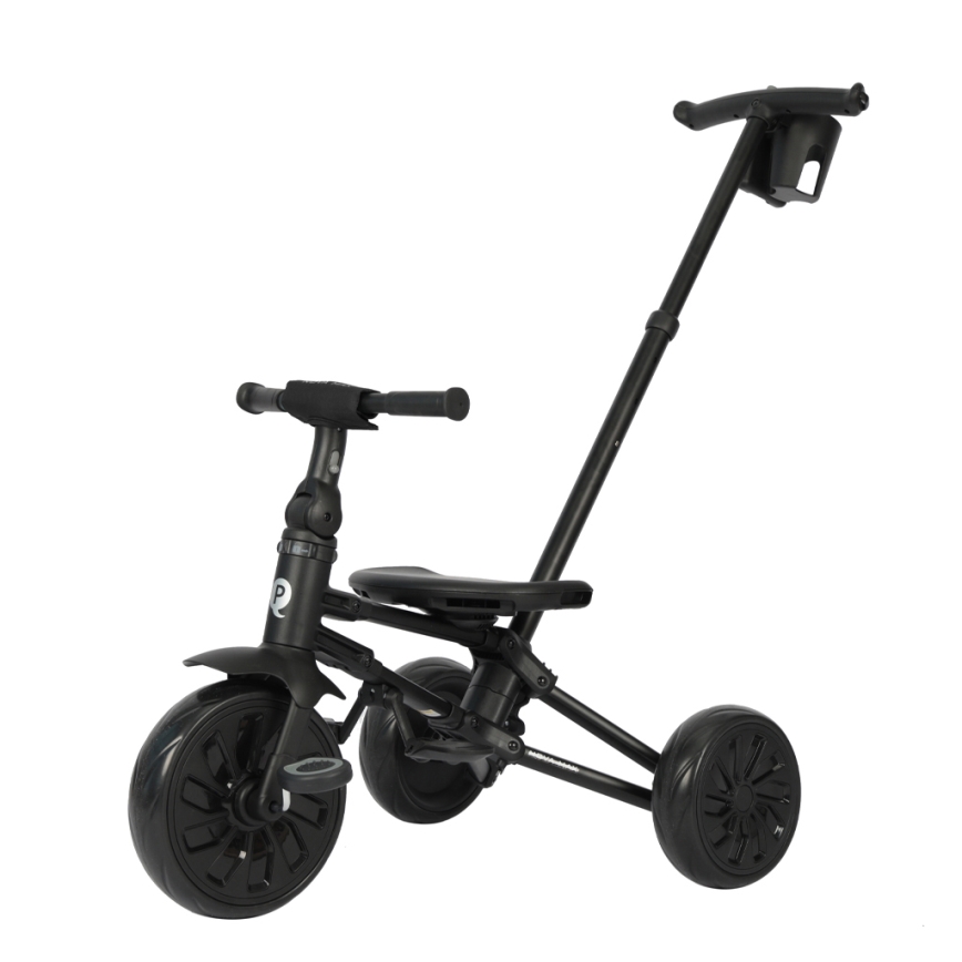 QPlay - Kinderdriewieler 5-in-1 NOVA MAX zwart