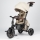 QPlay - Kinderdriewieler 8-in-1 COMFO MAX beige