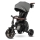 QPlay - Kinderdriewieler 8-in-1 COMFO MAX grijs