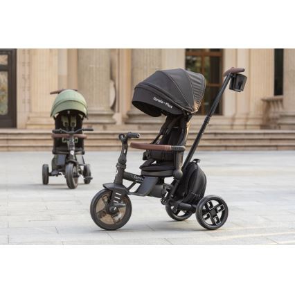 QPlay - Kinderdriewieler 8-in-1 COMFO MAX grijs