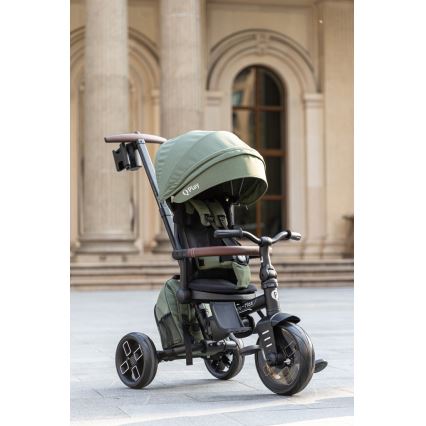 QPlay - Kinderdriewieler 8-in-1 COMFO MAX groen