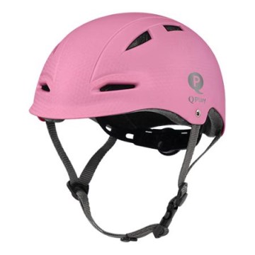 QPlay - Kinderen helm MANBO size M roze