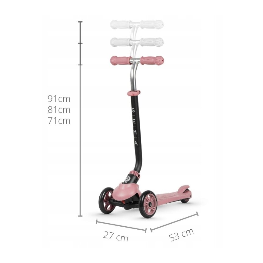 QPlay - Kinderen step 4in1 SEMA roze