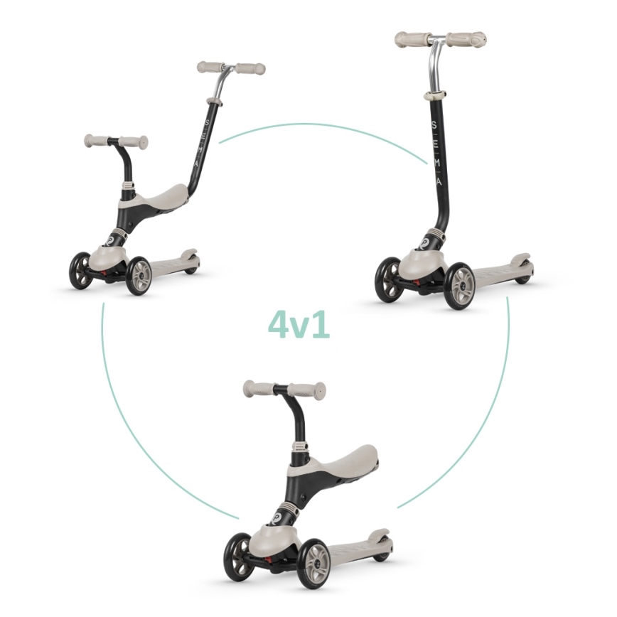 QPlay - Kinderstep 4-in-1 SEMA beige