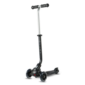 QPlay - Kinderstep 5-in-1 SEMA PRO met LED-wielen, zwart