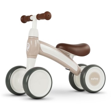 QPlay - Loopfiets CUTEY-5  beige