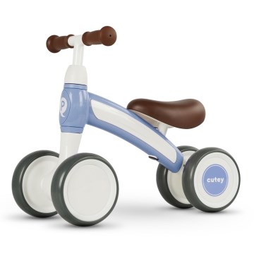 QPlay - Loopfiets CUTEY-5  blauw
