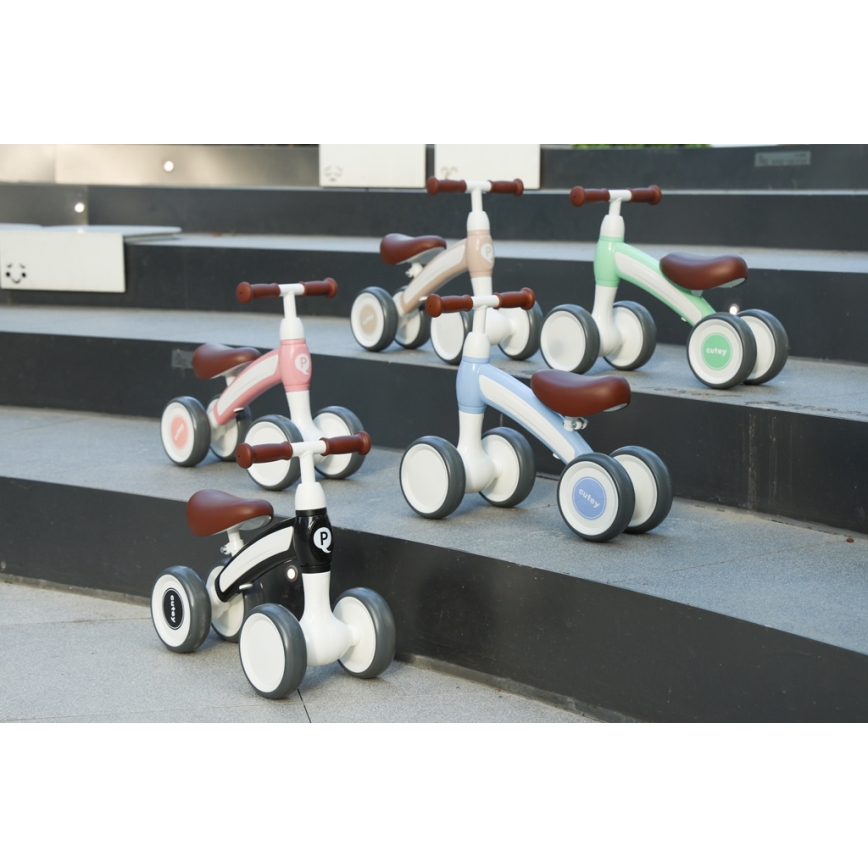 QPlay - Loopfiets CUTEY-5 zwart