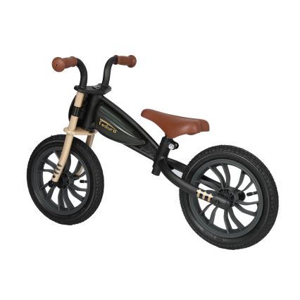 QPlay - Loopfiets FEDURO zwart/goud