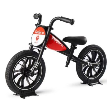 QPlay - Loopfiets FEDURO zwart/rood