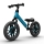 QPlay - Loopfiets met LED lichten op wielen SPARK blauw