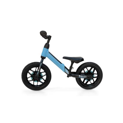 QPlay - Loopfiets met LED lichten op wielen SPARK blauw