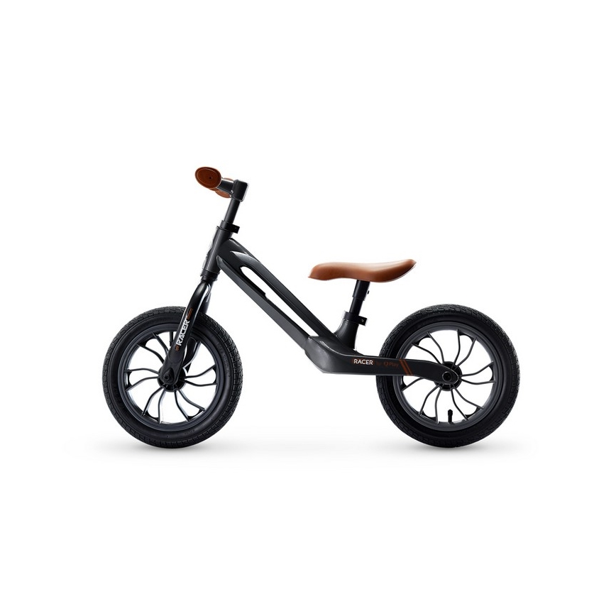 QPlay - Loopfiets RACER AIR zwart/bruin
