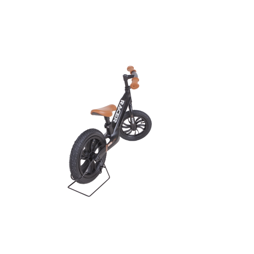 QPlay - Loopfiets RACER AIR zwart/bruin