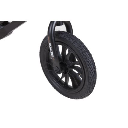 QPlay - Loopfiets RACER AIR zwart/bruin