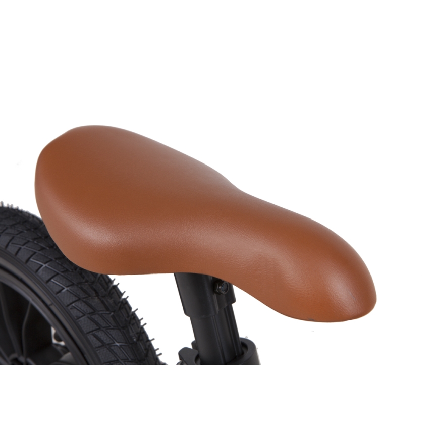 QPlay - Loopfiets RACER AIR zwart/bruin
