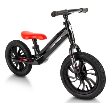 QPlay - Loopfiets RACER AIR zwart/rood