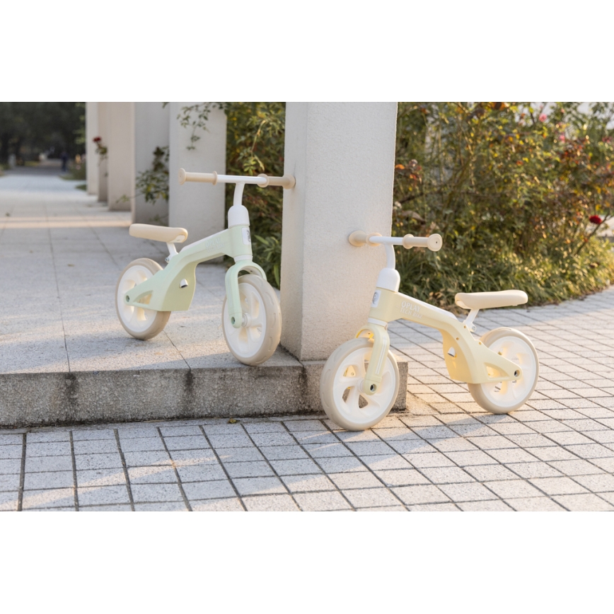 QPlay - Loopfiets TECH beige