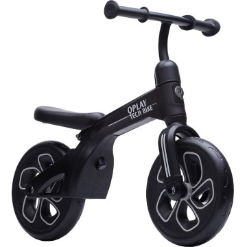 QPlay - Loopfiets TECH zwart