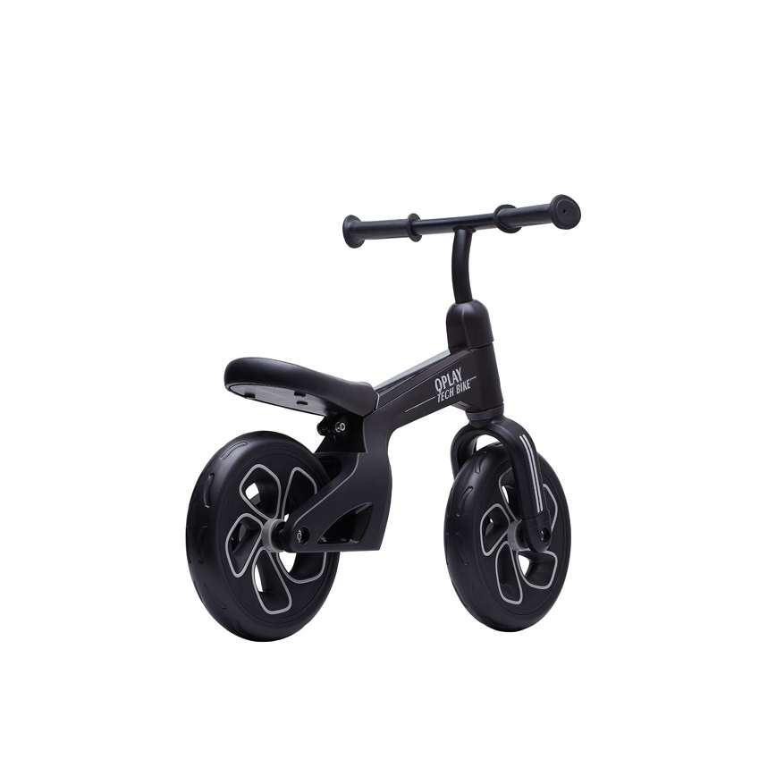 QPlay - Loopfiets TECH zwart