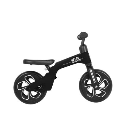 QPlay - Loopfiets TECH zwart