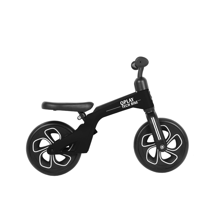 QPlay - Loopfiets TECH zwart