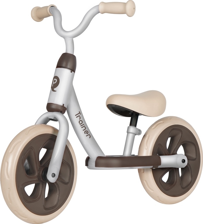 QPlay - TRAINER loopfiets, zilver