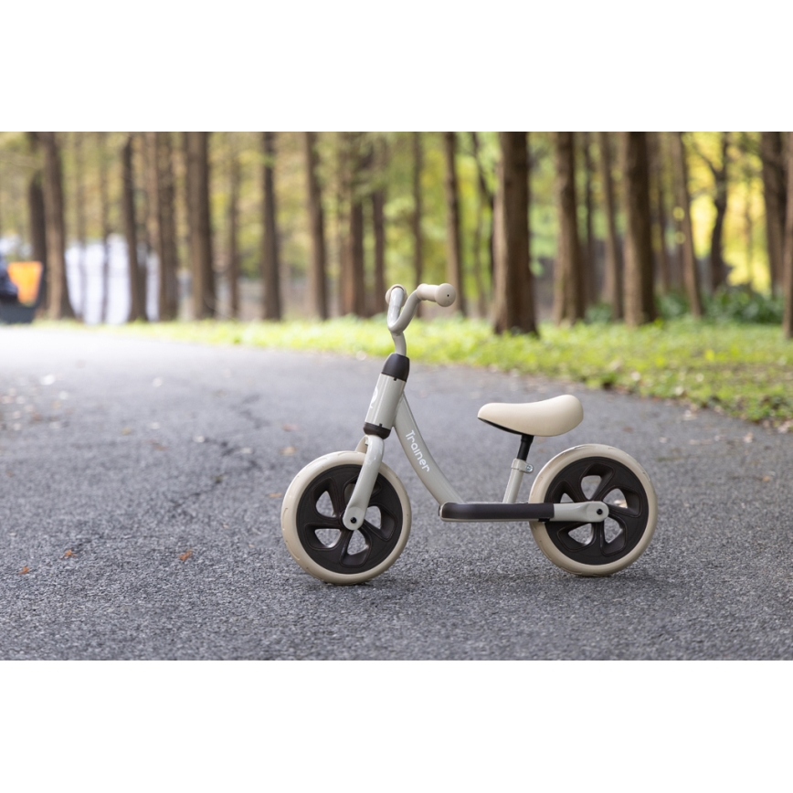 QPlay - TRAINER loopfiets, zilver