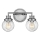 Quintiesse - Badkamerwandlamp POPPY 2xE27/60W/230V IP44 glanzend chroom