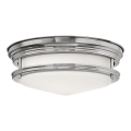 Quintiesse - Buitenplafondlamp HADRIAN 2x E27/40W/230V Ø 27,8 cm IP44 glanzend chroom