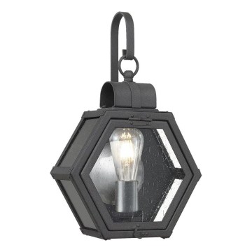 Quintiesse - Buitenwandlamp HEATH M 1xE27/60W/230V IP44 zwart