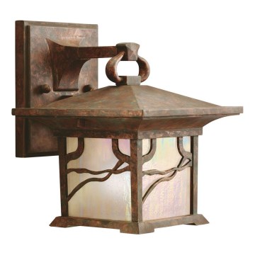 Quintiesse - Buitenwandlamp MORRIS S 1xE27/60W/230V IP44 bronskleurig