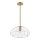 Quintiesse - Hanglamp met stang LOTUS 1xE27/60W/230V Ø 40,7 cm goudkleurig